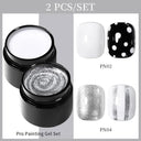 Spider Wire Gel Nail Polish Set for Creative Designs