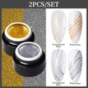 Spider Wire Gel Nail Polish Set for Creative Designs