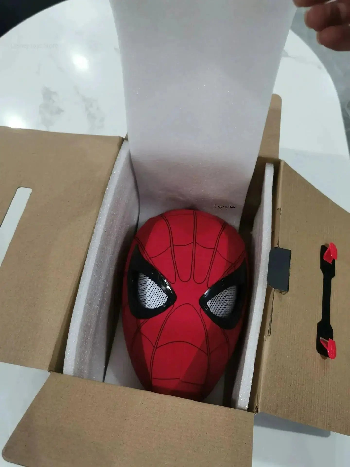 Spiderman Moving Eyes Cosplay Mask With Remote Control