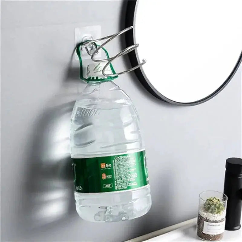 Spiral Hair Dryer Holder Wall Mounted Bathroom Organizer