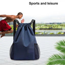 Sports Drawstring Backpack Large Capacity Gym Swim Bag