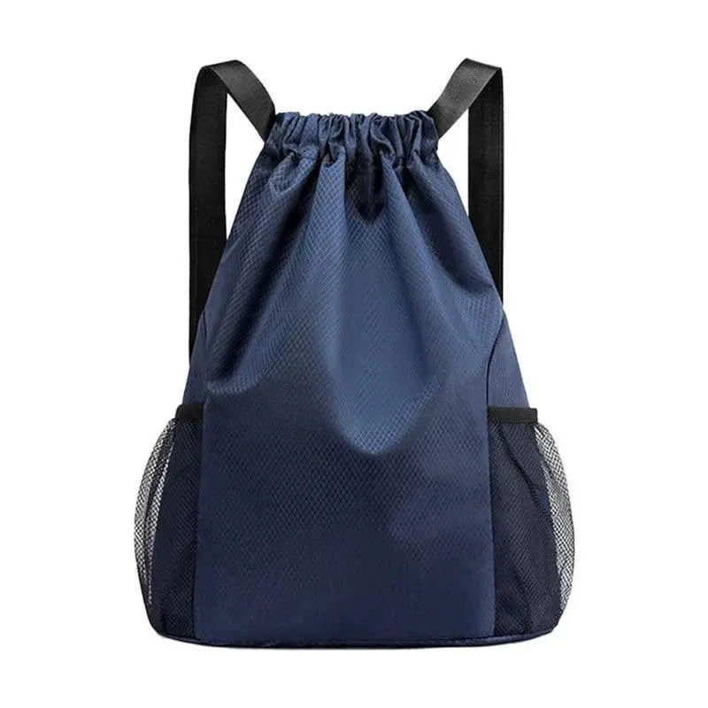 Sports Drawstring Backpack Large Capacity Gym Swim Bag
