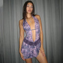 Womens Chic Halterneck Dress for Evening