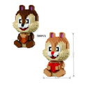 Squirrel Shiba Inu Black Cat Pet Style Building Blocks Kit