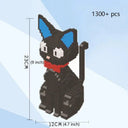 Squirrel Shiba Inu Black Cat Pet Style Building Blocks Kit