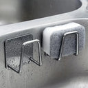 No-Drill Sink Sponge Holder for Kitchen
