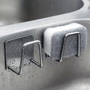 No-Drill Sink Sponge Holder for Kitchen