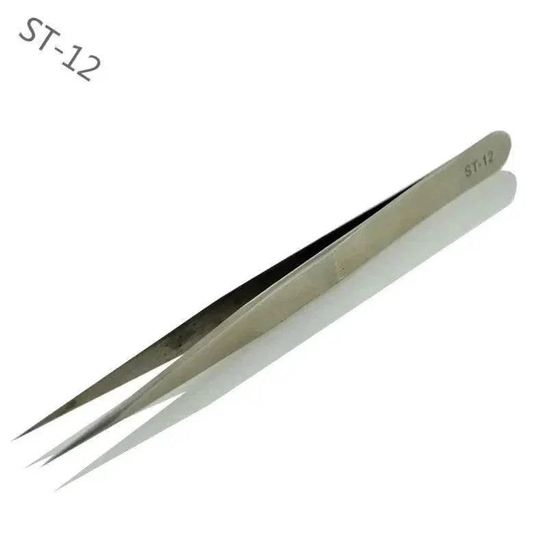 Stainless Steel Anti Static Tweezers For Watch Repair Tools