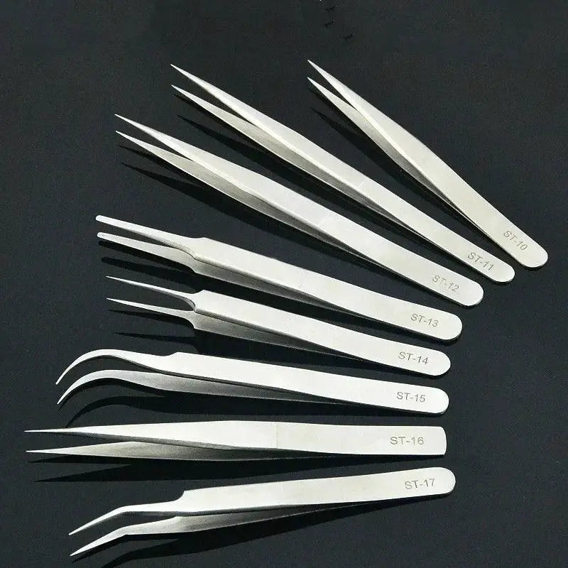 Stainless Steel Anti Static Tweezers For Watch Repair Tools