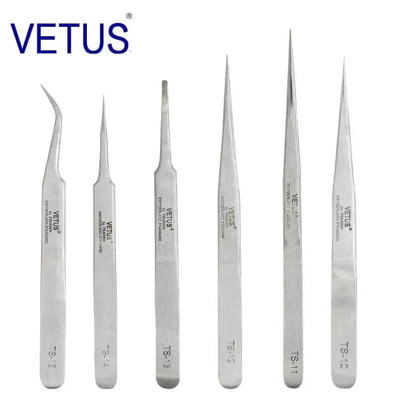 Stainless Steel Anti Static Tweezers For Watch Repair Tools