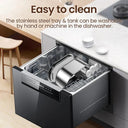 Stainless Steel Automatic Cat Water Fountain for Cats Dogs