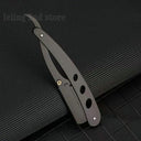 Stainless Steel Barber Razor Precision Shaving Tool Portable