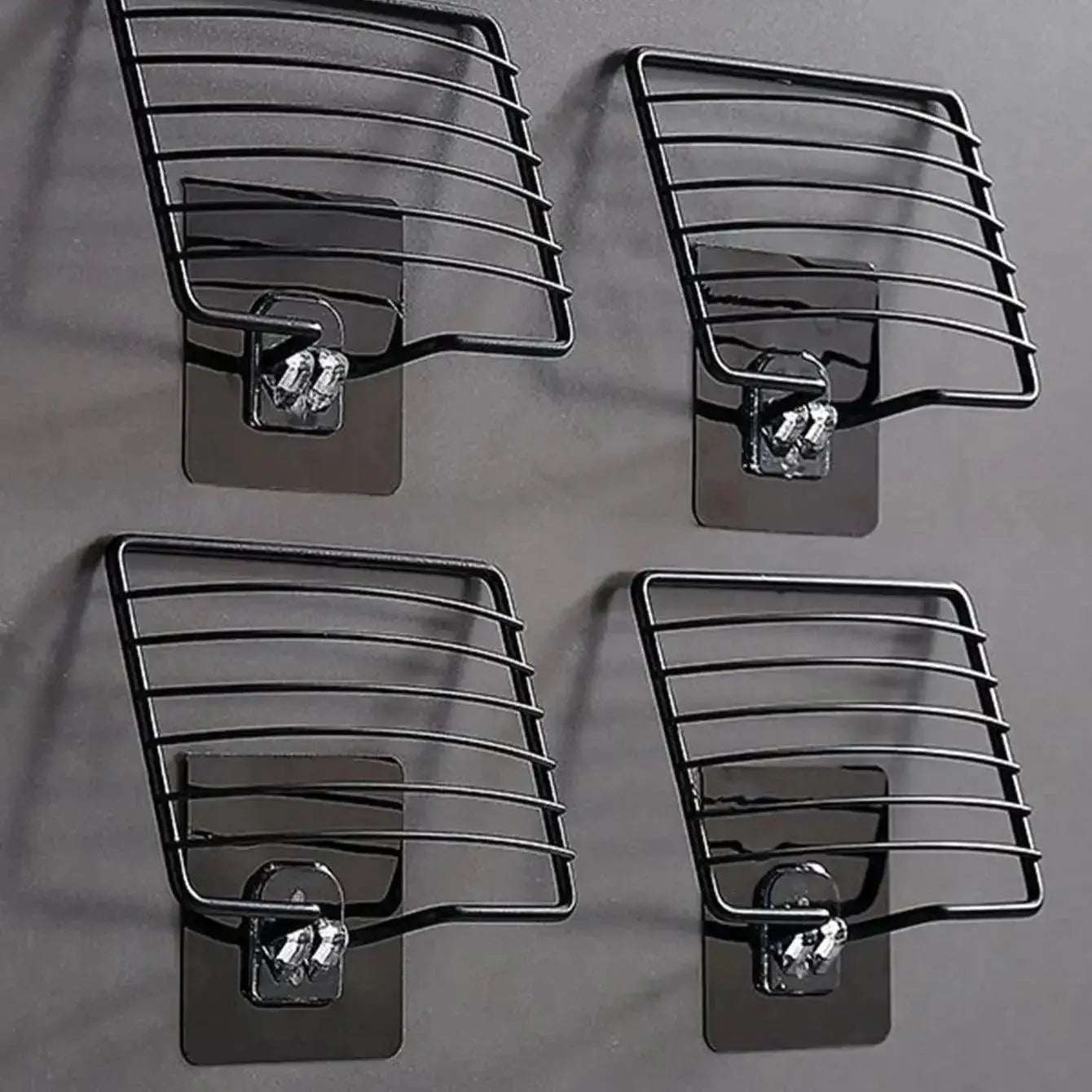 Stainless Steel Bathroom Soap Rack Wall Mounted Drain Shelf