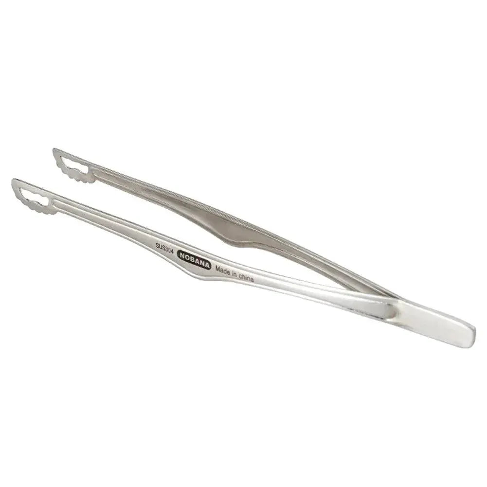 Ultralight Stainless Steel Camping BBQ Tongs For Grilling