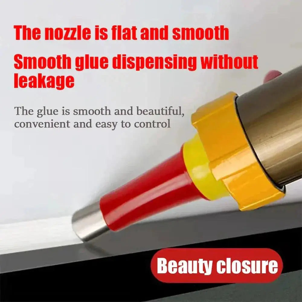 Stainless Steel Caulk Nozzle Applicator For Bathroom Sink