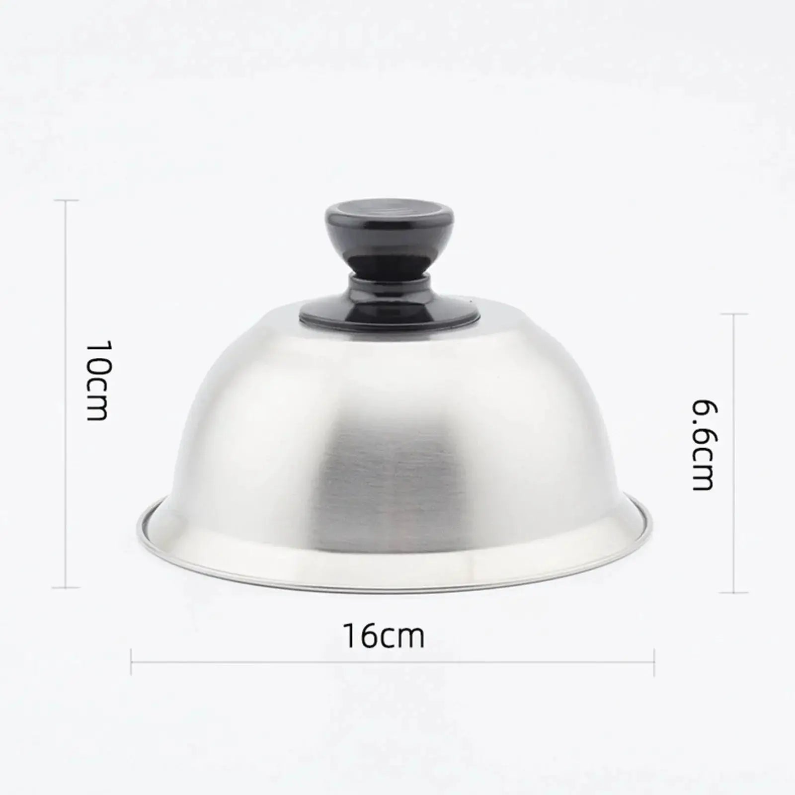 Stainless Steel Cheese Melting Dome For Grilling And Basting