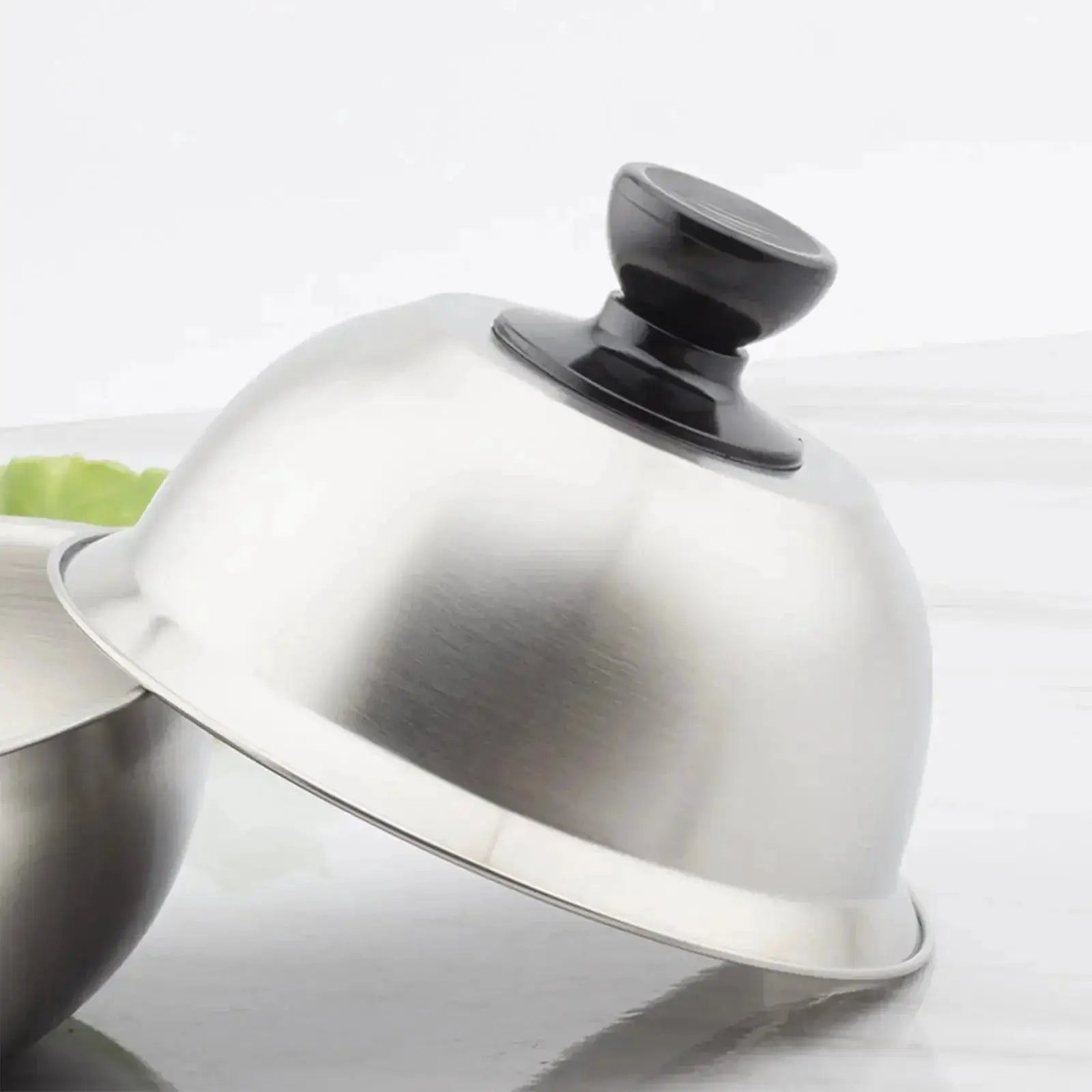 Stainless Steel Cheese Melting Dome For Grilling And Basting