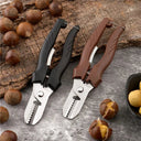 Stainless Steel Chestnut Scissors Peeler Nut Cracker Kitchen Tool All In One Kit
