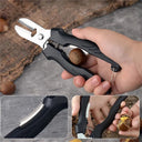 Stainless Steel Chestnut Scissors Peeler Nut Cracker Kitchen Tool All In One Kit