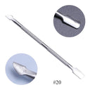 Stainless Steel Cuticle Pusher & Dead Skin Remover Tool