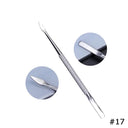 Stainless Steel Cuticle Pusher & Dead Skin Remover Tool