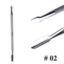 Stainless Steel Cuticle Pusher & Dead Skin Remover Tool