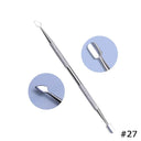 Stainless Steel Cuticle Pusher & Dead Skin Remover Tool