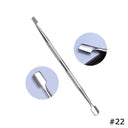 Stainless Steel Cuticle Pusher & Dead Skin Remover Tool
