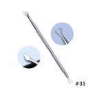 Stainless Steel Cuticle Pusher & Dead Skin Remover Tool