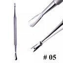 Stainless Steel Cuticle Pusher & Dead Skin Remover Tool