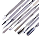 Stainless Steel Cuticle Pusher & Dead Skin Remover Tool