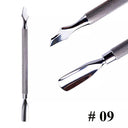 Stainless Steel Cuticle Pusher & Dead Skin Remover Tool