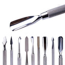 Stainless Steel Cuticle Pusher & Dead Skin Remover Tool