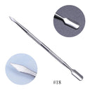 Stainless Steel Cuticle Pusher & Dead Skin Remover Tool