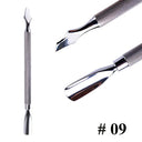Stainless Steel Cuticle Pusher & Dead Skin Remover Tool