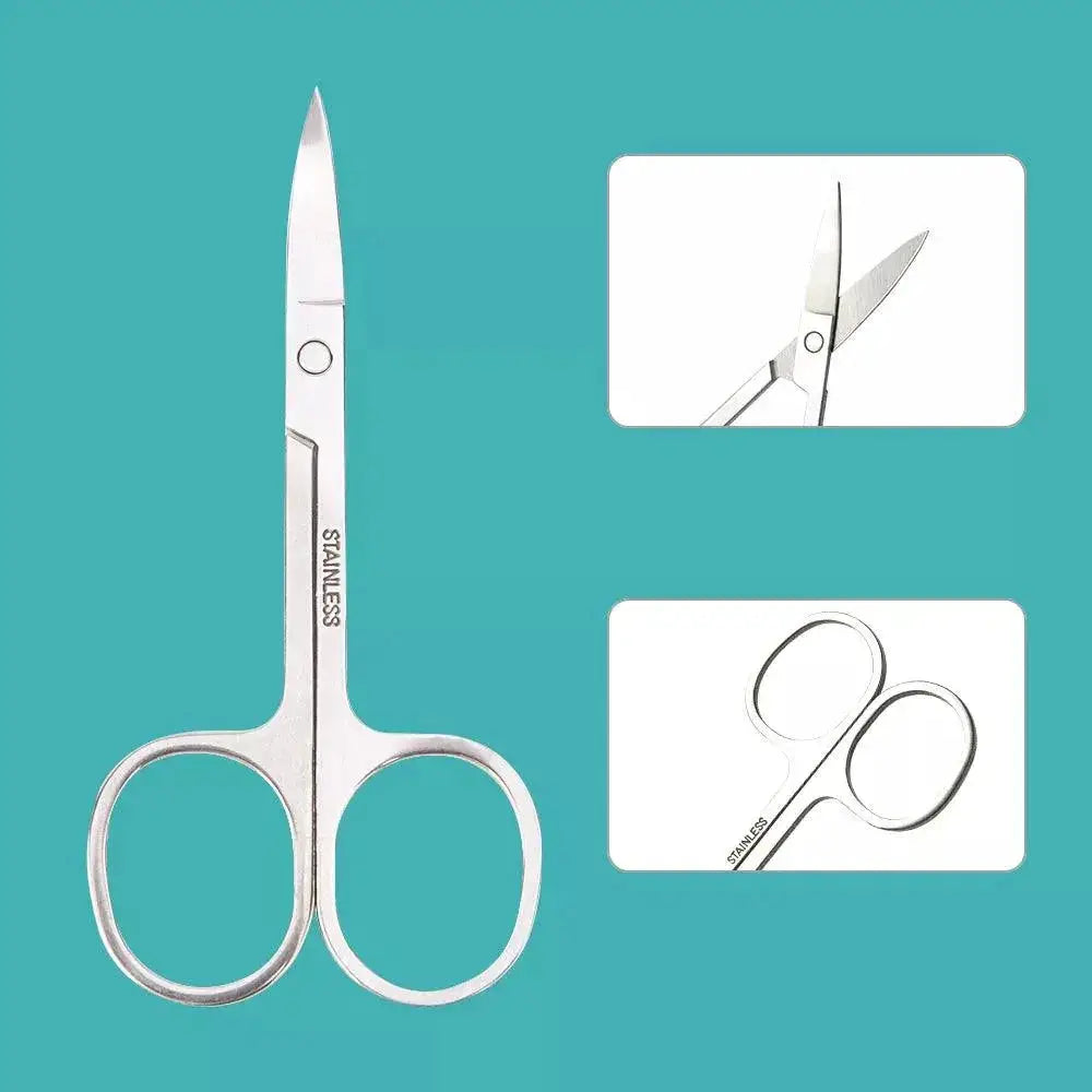 Durable Cuticle Scissors for Nail Care — Black Set - Variant 2