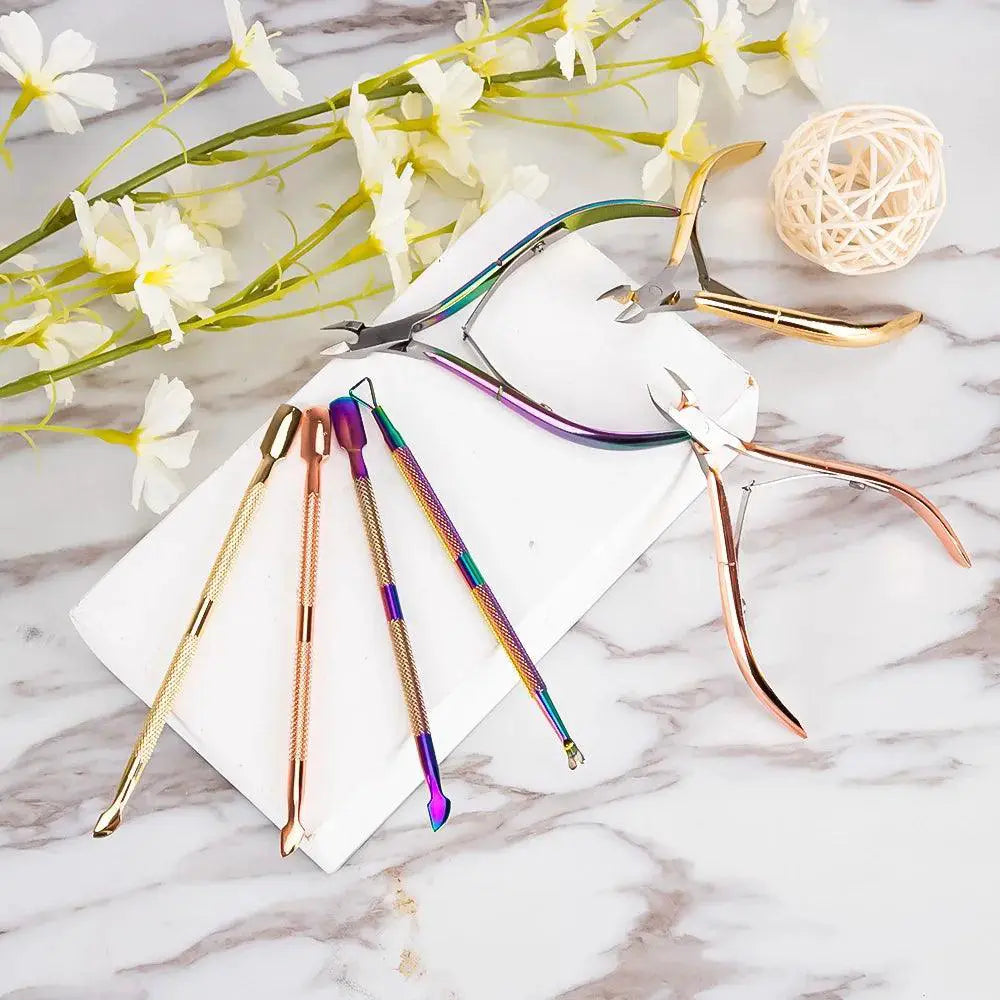 Stainless Steel Cuticle Scissor Set For Nail Care Precision