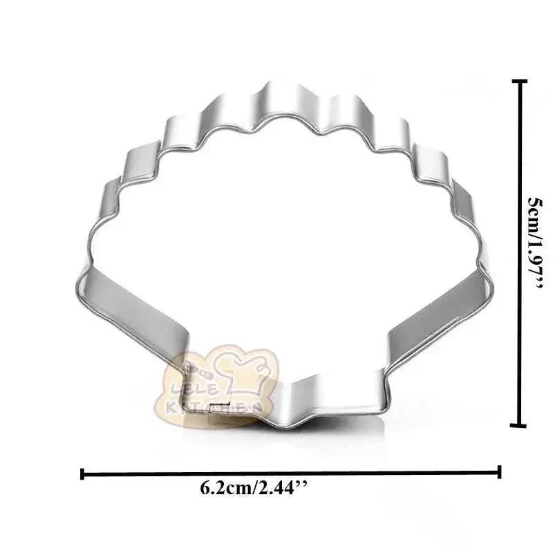 Stainless Steel Dolphin and Crab Cookie Cutters Eco Friendly