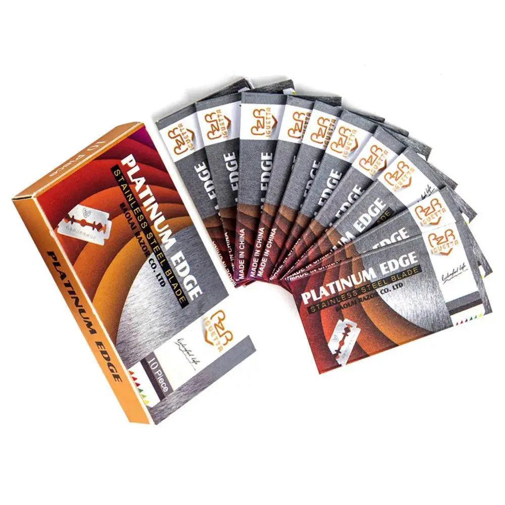 Stainless Steel Double Sided Razor Blades Precision Shaving