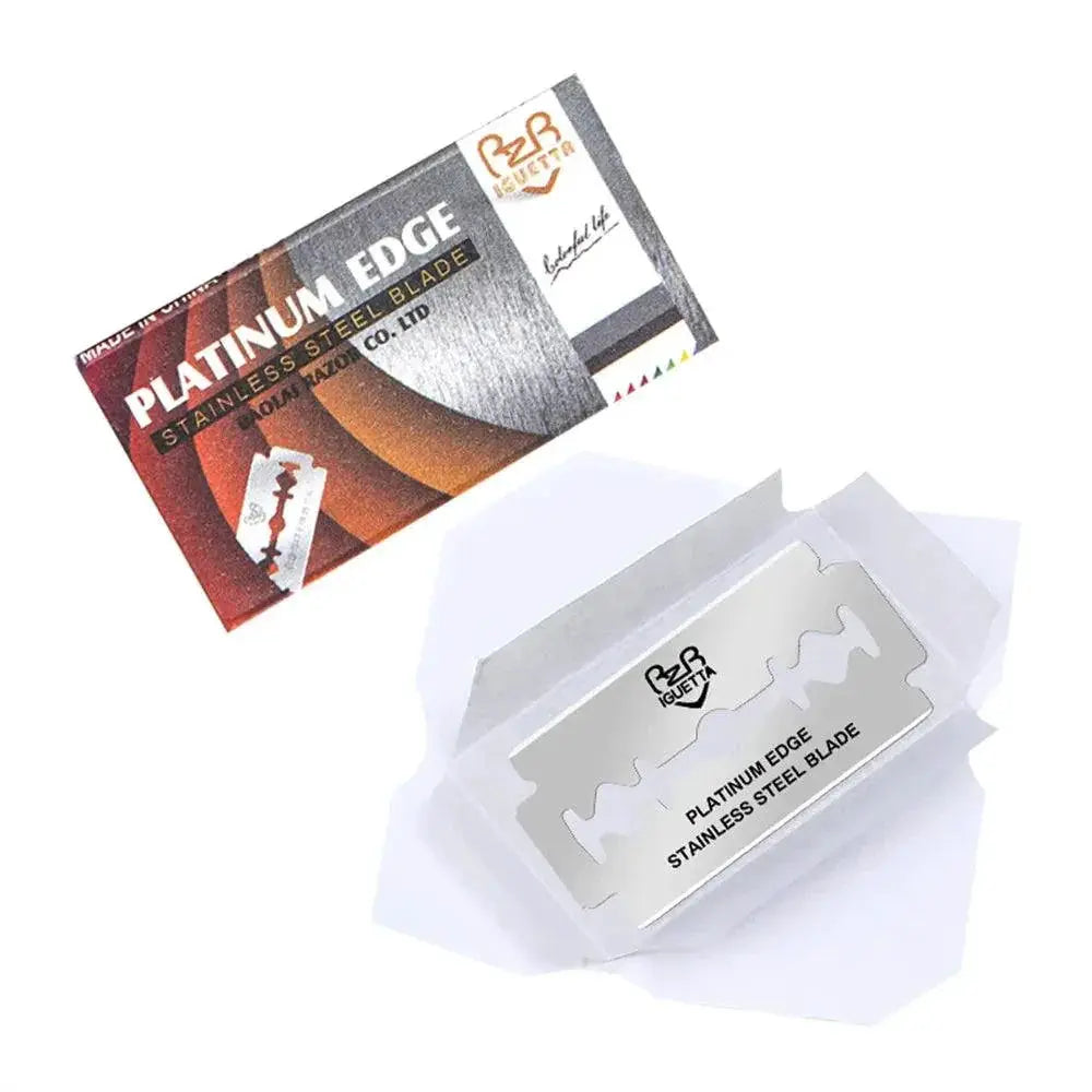 Stainless Steel Double Sided Razor Blades Precision Shaving