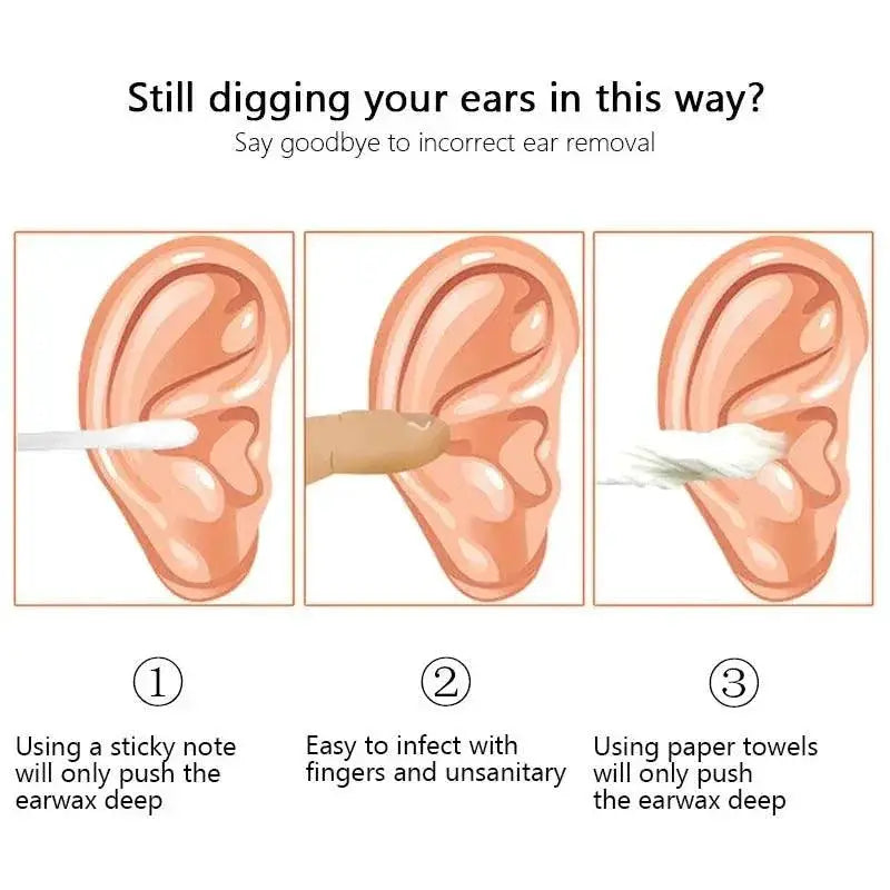 Stainless Steel Ear Cleaning Kit For Gentle Spiral Care