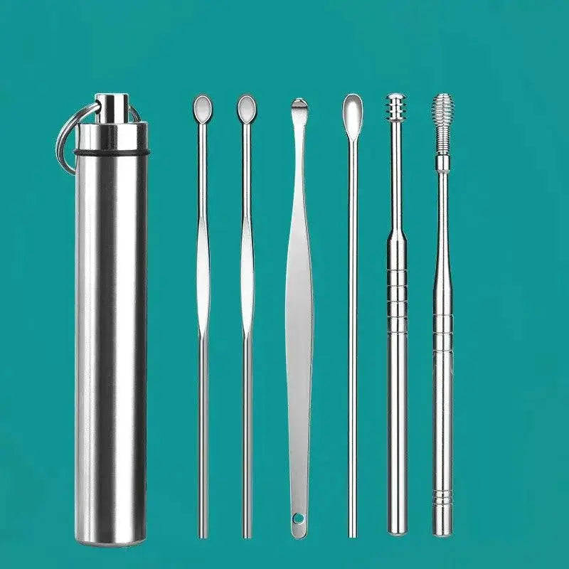 Stainless Steel Ear Wax Removal Set For Gentle Ear Care