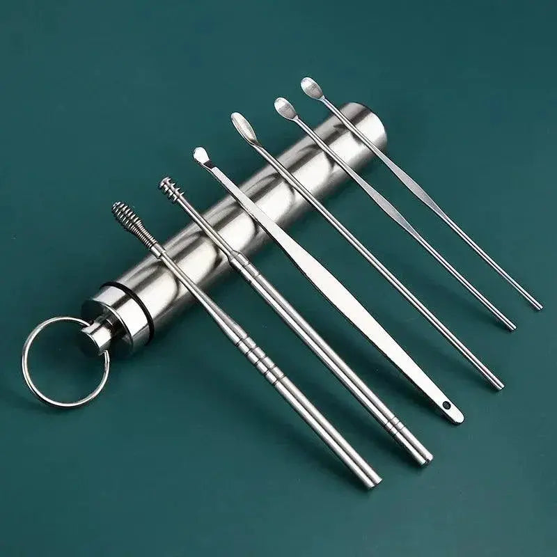 Stainless Steel Ear Wax Removal Set For Gentle Ear Care