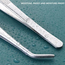 Stainless Steel Elbow Tweezers for Precision Tasks Use