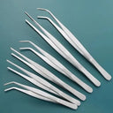 Stainless Steel Elbow Tweezers for Precision Tasks Use