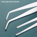 Stainless Steel Elbow Tweezers for Precision Tasks Use