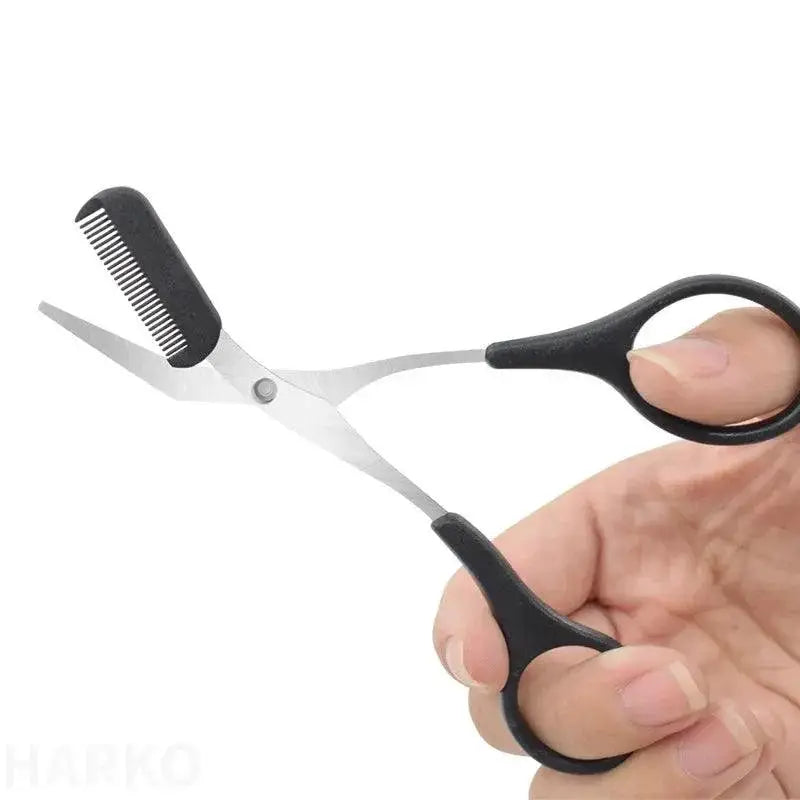 Stainless Steel Eyebrow Trimmer Scissor Beauty Tool