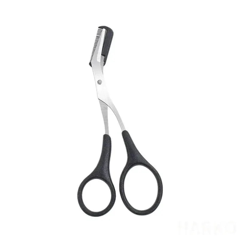 Stainless Steel Eyebrow Trimmer Scissor Beauty Tool