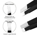 Stainless Steel Eyebrow Tweezer Set for Perfect Brow Grooming