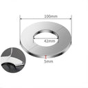 Stainless Steel Faucet Decorative Cover Elegant Chrome Finish